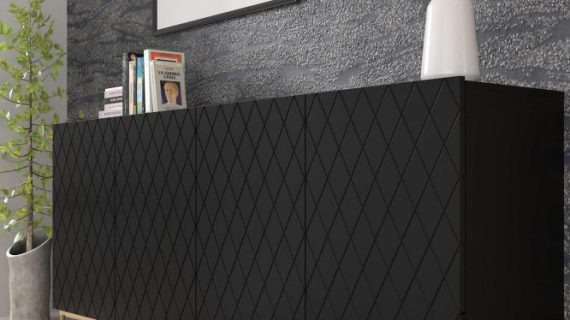 miniaturka Duża Komoda Bellagio z Metalowymi Nóżkami