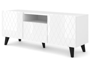 Szafka RTV Bellagio 145 cm w Wysokim Połysku