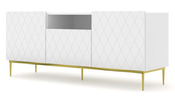 miniaturka Szafka RTV Bellagio z Ozdobnymi Frontami Atrakcyjna