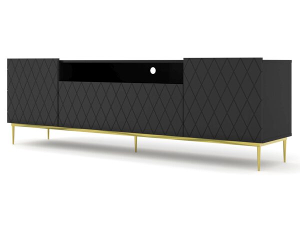 Szafka RTV w stylu glamour