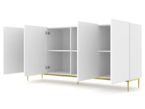 miniaturka Komoda Bellagio z Zdobionymi Frontami Stylowa