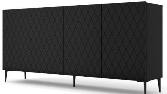 miniaturka Duża Komoda Bellagio z Metalowymi Nóżkami