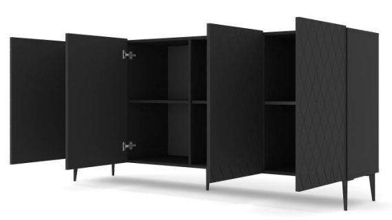 miniaturka Duża Komoda Bellagio z Metalowymi Nóżkami