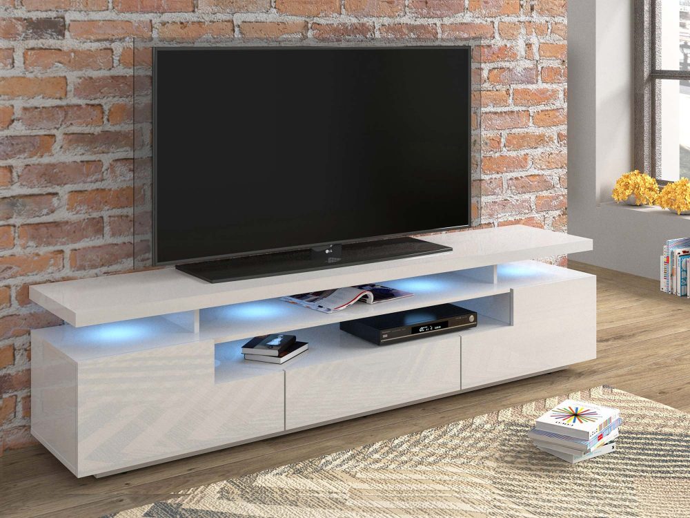 Szafka pod TV Kairo 195 cm w Połysku - obrazek 4