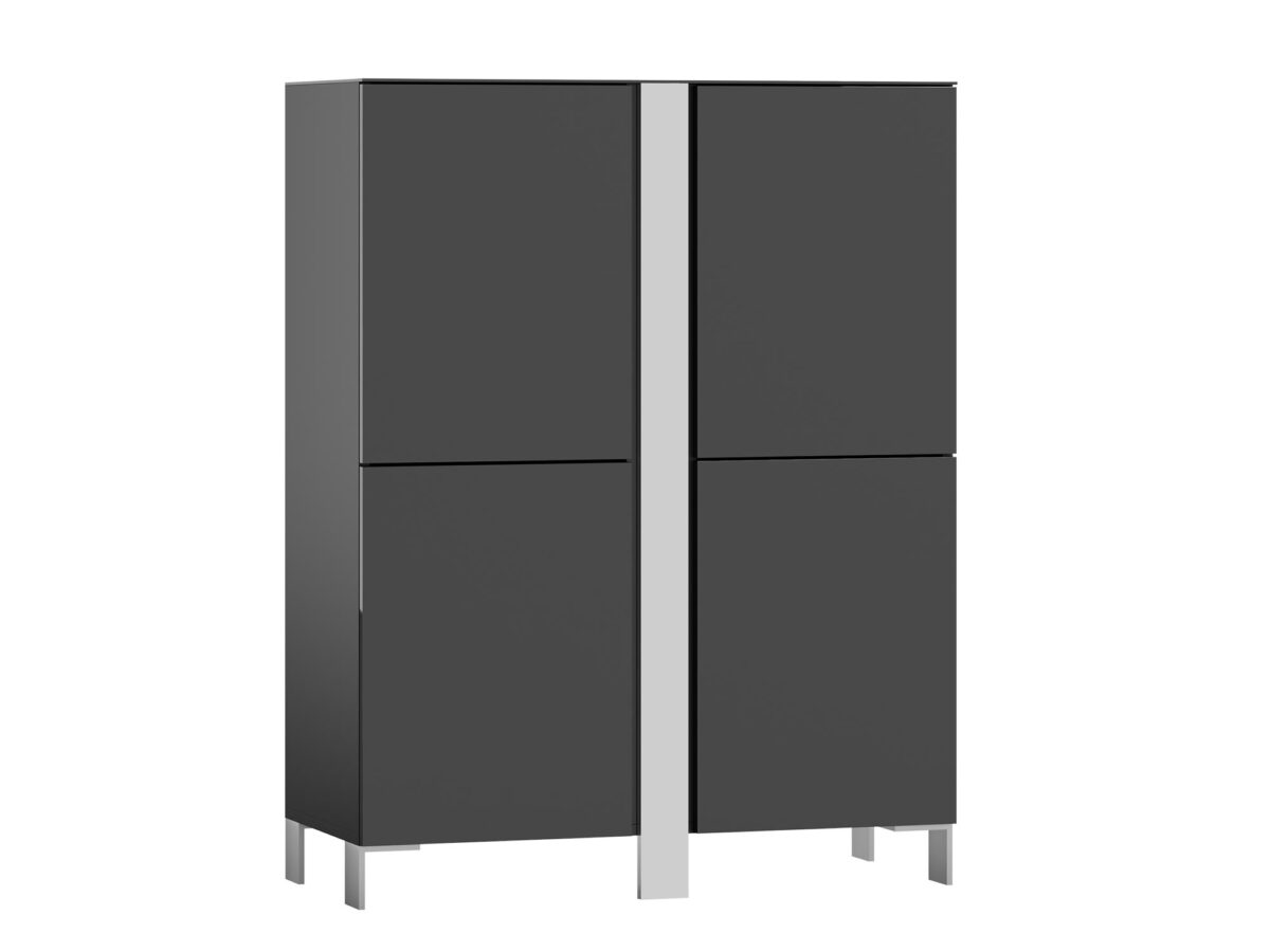 Elegancka Komoda w Połysku Cromo CL06