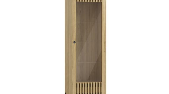 Elegancka Witryna Dębowa Rennes RN06