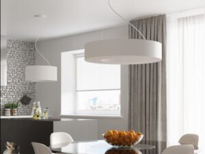 miniaturka Elegancki Biały Żyrandol SPARK 50 SLIM