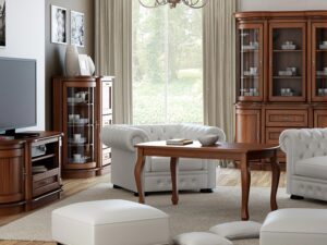 miniaturka Eleganckie Biurko w Orzechu Wersal W35