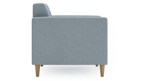 miniaturka Fotel FANCY Szary Klasyczny Wygodny do Salonu