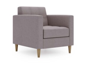 miniaturka Fotel FANCY Szary Klasyczny Wygodny do Salonu