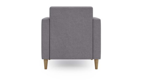 miniaturka Fotel FANCY Szary Klasyczny Wygodny do Salonu