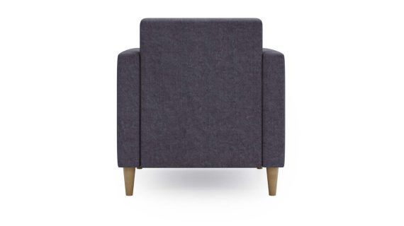 miniaturka Fotel FANCY Szary Klasyczny Wygodny do Salonu