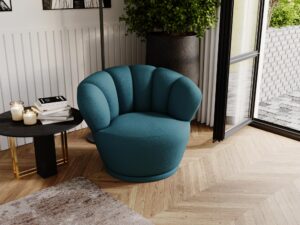 miniaturka Fotel MUZA Unikatowy Obrotowy do Salonu