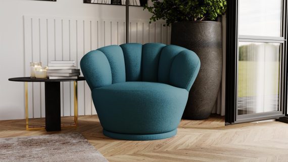 miniaturka Fotel MUZA Unikatowy Obrotowy do Salonu