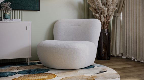 miniaturka Fotel LIZZY Uniwersalny Przytulny Obrotowy