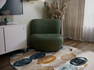 miniaturka Fotel LIZZY Uniwersalny Przytulny Obrotowy