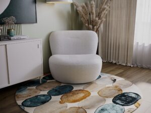 miniaturka Fotel LIZZY Uniwersalny Przytulny Obrotowy