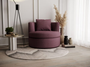 miniaturka Fotel FREJA Luksusowy i Przytulny Obrotowy