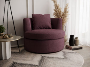 miniaturka Fotel FREJA Luksusowy i Przytulny Obrotowy