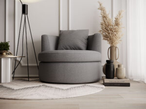 miniaturka Fotel FREJA Luksusowy i Przytulny Obrotowy