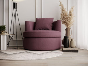 miniaturka Fotel FREJA Luksusowy i Przytulny Obrotowy