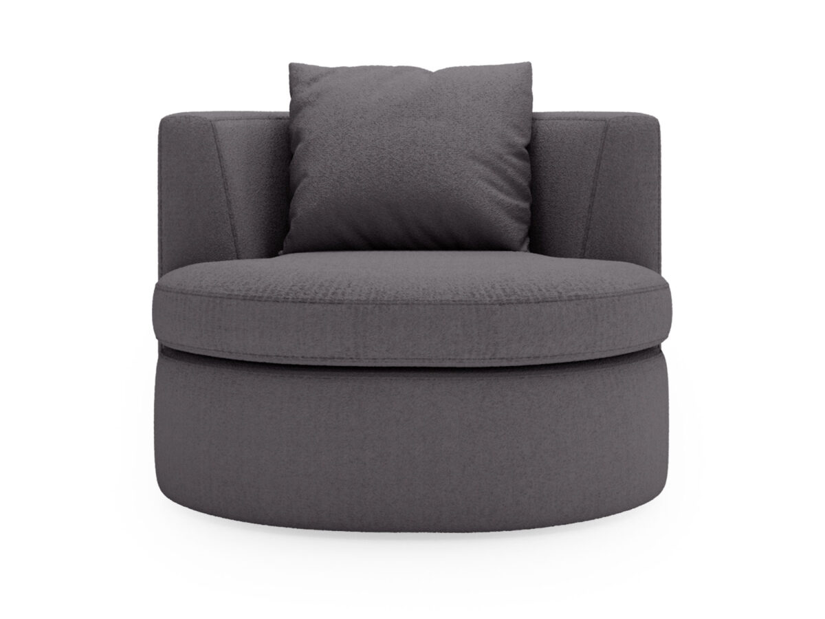 Fotel FREJA Luksusowy i Przytulny Obrotowy