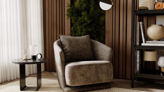 miniaturka Fotel SHINE Elegancki i Wygodny do Salonu