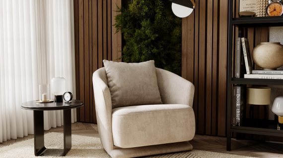 miniaturka Fotel SHINE Elegancki i Wygodny do Salonu