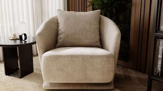 miniaturka Fotel SHINE Elegancki i Wygodny do Salonu