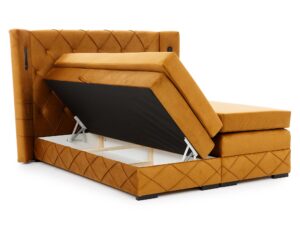 miniaturka Kontynentalne Łóżko Nexus Lux z Oświetleniem Sensorycznym