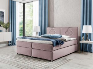 miniaturka Łóżko Tapicerowane do Sypialni Roca