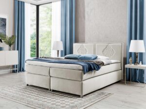 miniaturka Łóżko Tapicerowane do Sypialni Roca