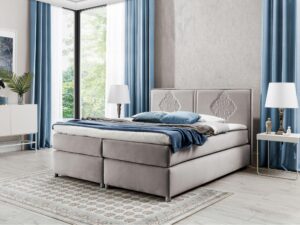 miniaturka Łóżko Tapicerowane do Sypialni Roca