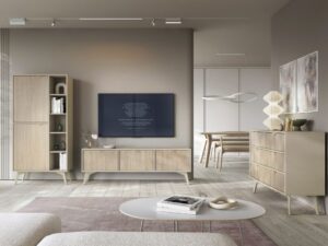 miniaturka Szafka RTV Las w Naturalnym Stylu 158cm