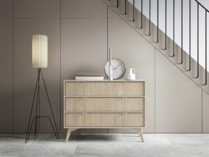 miniaturka Komoda Las Beżowa w Stylu Boho