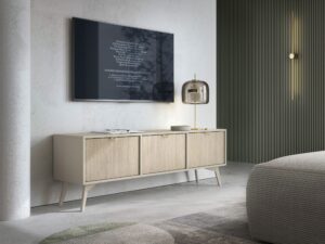 miniaturka Szafka RTV Las w Naturalnym Stylu 158cm