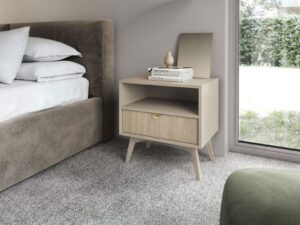 miniaturka Stolik Nocny Las w Jasnych Odcieniach