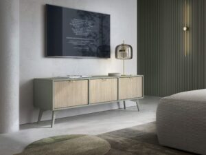 miniaturka Szafka RTV Las w Naturalnym Stylu 158cm