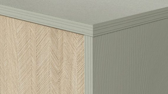 miniaturka Komoda Las Beżowa w Stylu Boho