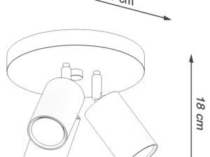 miniaturka Funkcjonalny i elegancki Plafon RING 3P