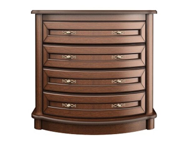 Mebel TV z półkami, miejscem na sprzęt i bocznymi szufladami