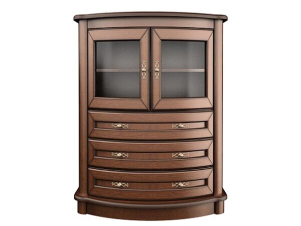 Segment RTV z szufladami, szafkami i miejscem na telewizor