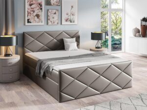 miniaturka Łóżko Emperio w Szmaragdowym Kolorze