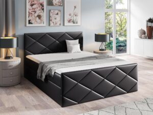 miniaturka Łóżko Emperio w Szmaragdowym Kolorze