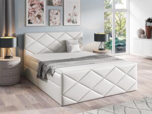 miniaturka Łóżko Emperio w Szmaragdowym Kolorze