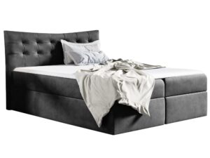 Kontynentalne Łóżko Tivoli z Zaokrąglonym Zagłówkiem