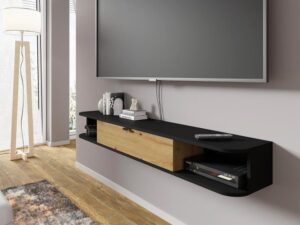 miniaturka Szafka RTV Wisząca Liora Innowacyjna ze Schowkiem