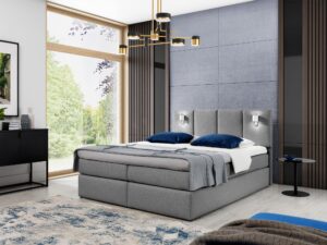 miniaturka Łóżko Kontynentalne Lumo z Oświetleniem Dotykowym