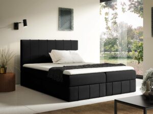 miniaturka Łóżko Toscano Kontynentalne z Geometrycznym Pikowaniem