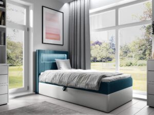 miniaturka Łóżko RUBBIE Modułowe z Pojemnikiem na Pościel